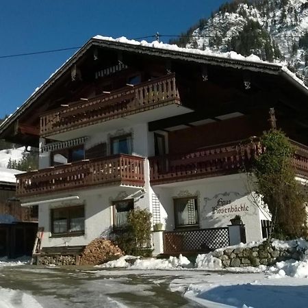 Апартаменты Haus Rosenbaechle Бад-Хинделанг Экстерьер фото
